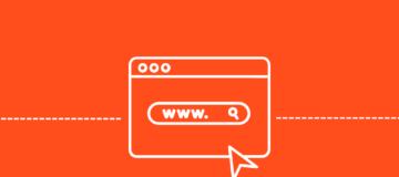 Bild mit Symbol von einer neuen Website