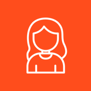 Platzhalter-Bild mit Icon von einer Frau Platzhalter-Bild mit Icon von einer Frau