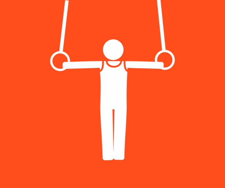 Sektion Kinder & Jugend Abbildung mit Turnen Symbol