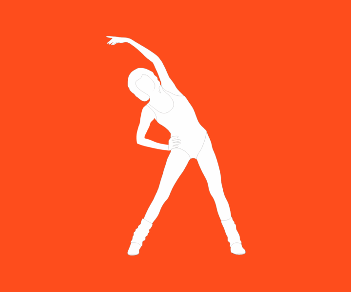 Sektion Fitness und Senioren Abbildung mit Fitness Symbol